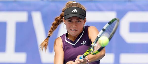 Tenis, juniorka Jana Kovačková na turnaji WTA Livesport Prague Open