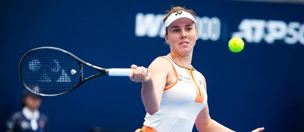 Tenis, WTA, Linda Nosková na turnaji v Pekingu, zápas proti Potapove