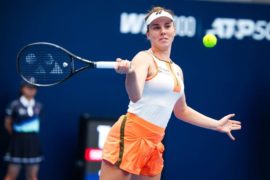 Tenis, WTA, Linda Nosková na turnaji v Pekingu, zápas proti Potapove