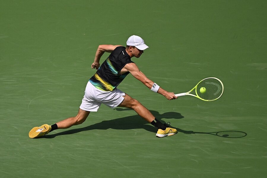 Tenis, ATP, Dalibor Svrčina během turnaje v Šanghaji, Masters