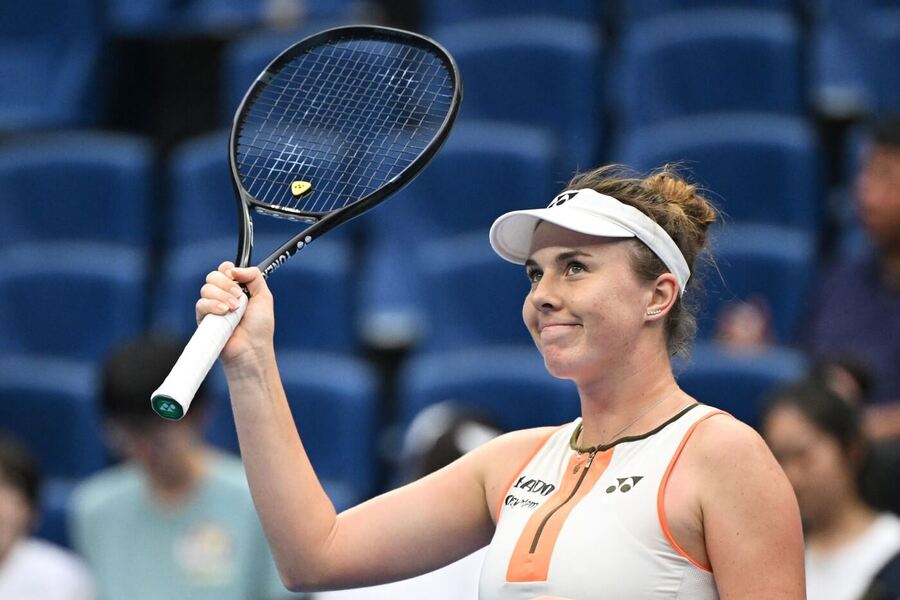 Linda Nosková po postupu do semifinále WTA 1000 China Open v Pekingu, kde ji dnes vyzve Jessica Pegula.