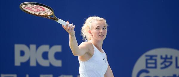 Tenis, WTA, Kateřina Siniaková na turnaji ve Wuhanu, kvalifikace