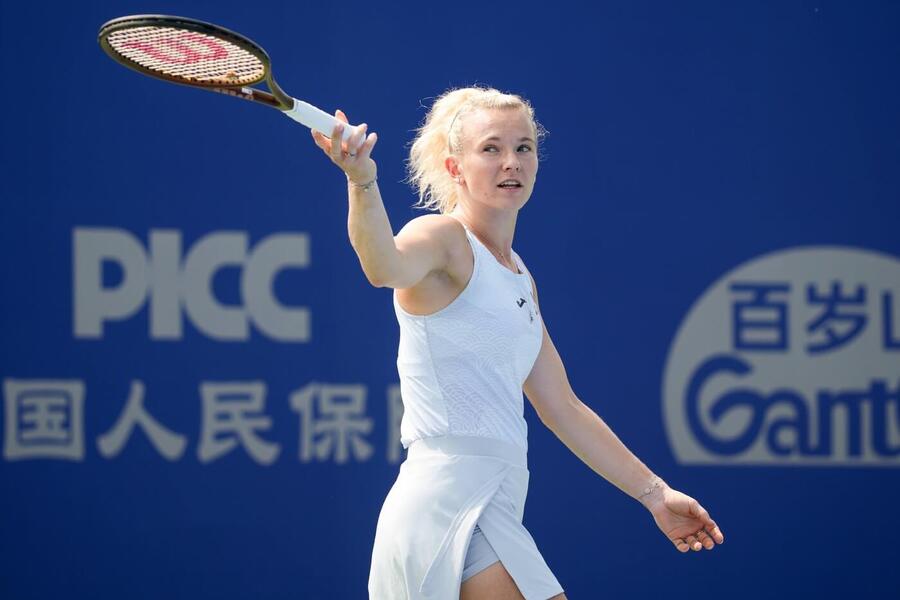 Tenis, WTA, Kateřina Siniaková na turnaji ve Wuhanu, kvalifikace