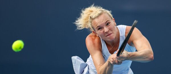 Tenis, WTA, Kateřina SIniaková na turnaji v Pekingu, Čína