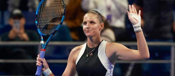 Tenis, WTA, Karolína Plíšková na turnaji v Dauhá