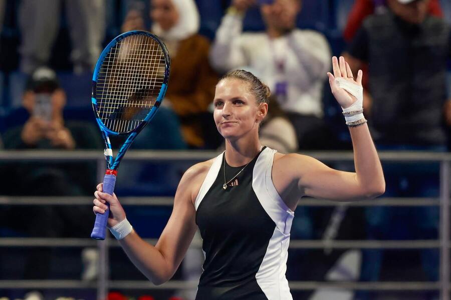 Tenis, WTA, Karolína Plíšková na turnaji v Dauhá