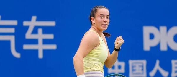 Tenis, WTA, Tereza Valentová na turnaji ve Wuhanu, Čína