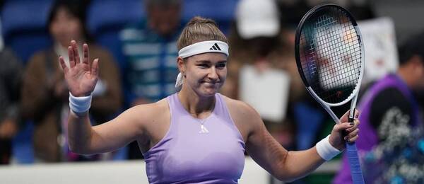 Tenis, WTA, Karolína Muchová na turnaji v Tokiu, osmifinálový zápas