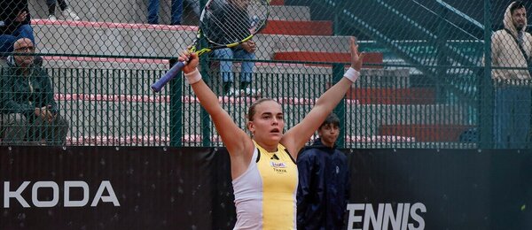 Tenis, WTA, Sára Bejlek se raduje na turnaji v italském Rende Tenis, WTA, Sára Bejlek se raduje na turnaji v italském Rende