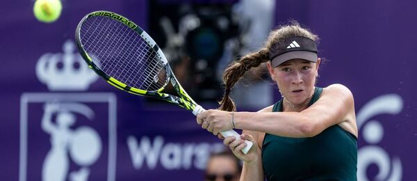 Tenis, WTA, Dominika Šalková během turnaje v Polsku ve Varšavě