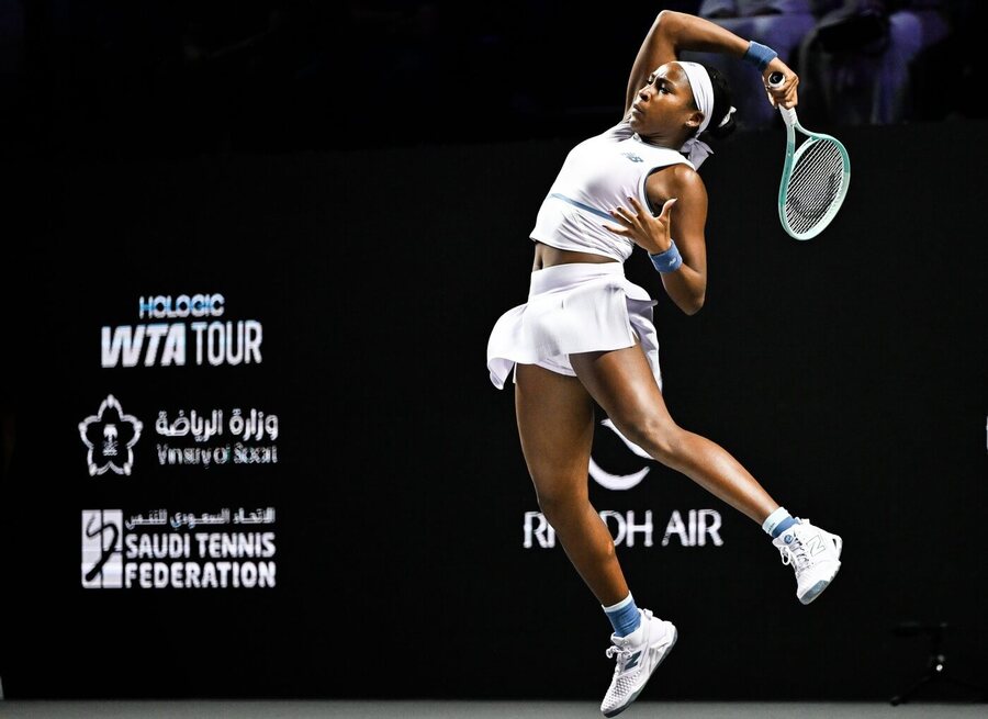 Coco Gauff na Turnaji mistryň 2025