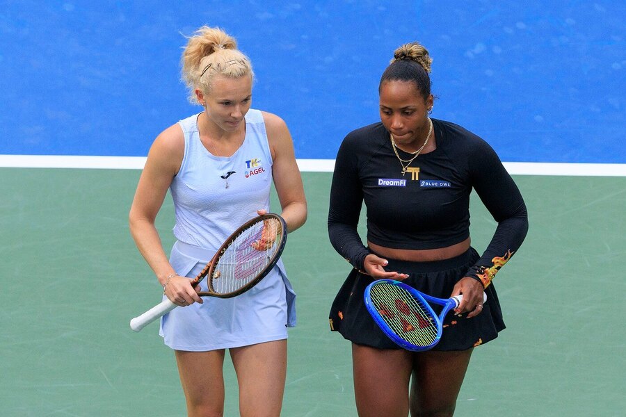 Tenis, WTA, Siniaková s Townsend během grandslamu US Open