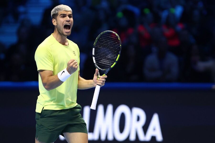 Carlos Alcaraz na Turnaji mistrů 2025