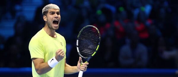 Carlos Alcaraz na Turnaji mistrů 2025