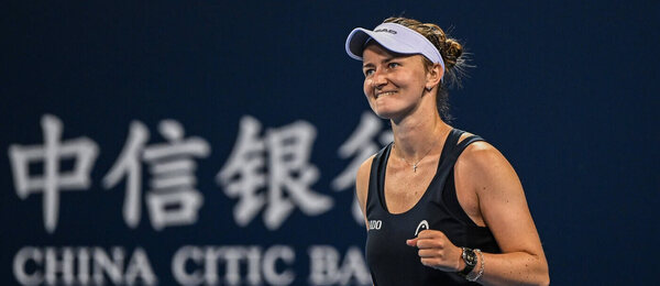 Tenis, WTA, Barbora Krejčíková na turnaji v Pekingu, Čína