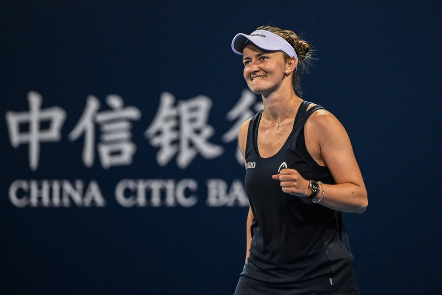 Tenis, WTA, Barbora Krejčíková na turnaji v Pekingu, Čína