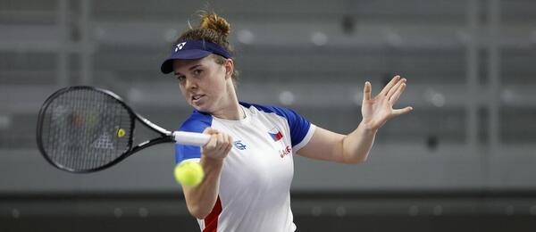 Tenis, Linda Nosková trénuje na baráž BJK Cupu v Chorvatsku
