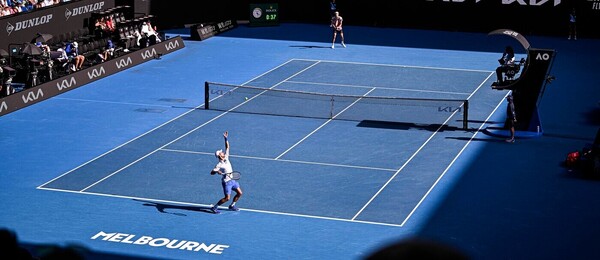 Tenis, Australian Open, pohled na zápas v Rod Laver Areně