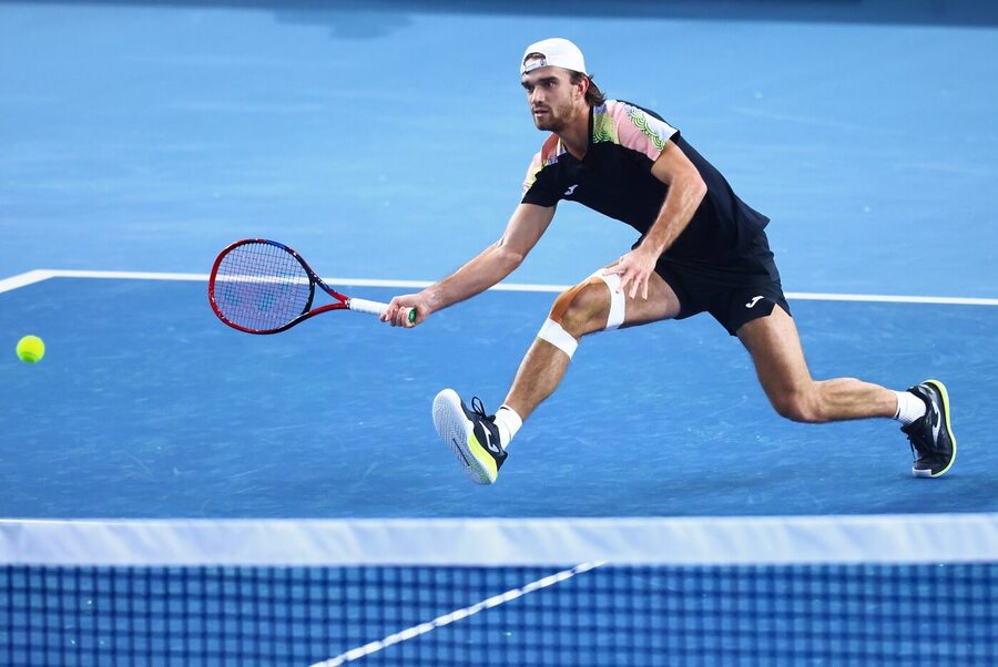 Tenis, ATP, Tomáš Macháč na exhibici UTS v&nbsp;Londýně