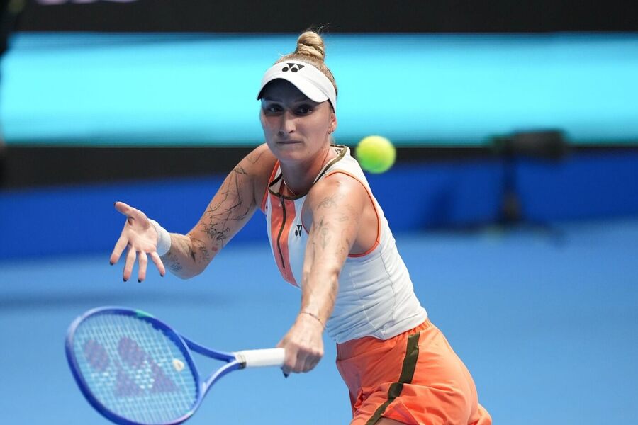 Markéta Vondroušová na turnaji v&nbsp;Tokiu 2025