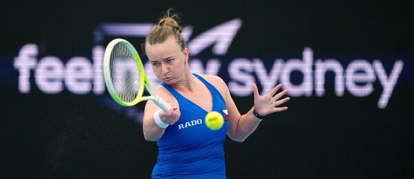 Tenis, WTA, Barbora Krejčíková během United Cupu 2026 v Sydney