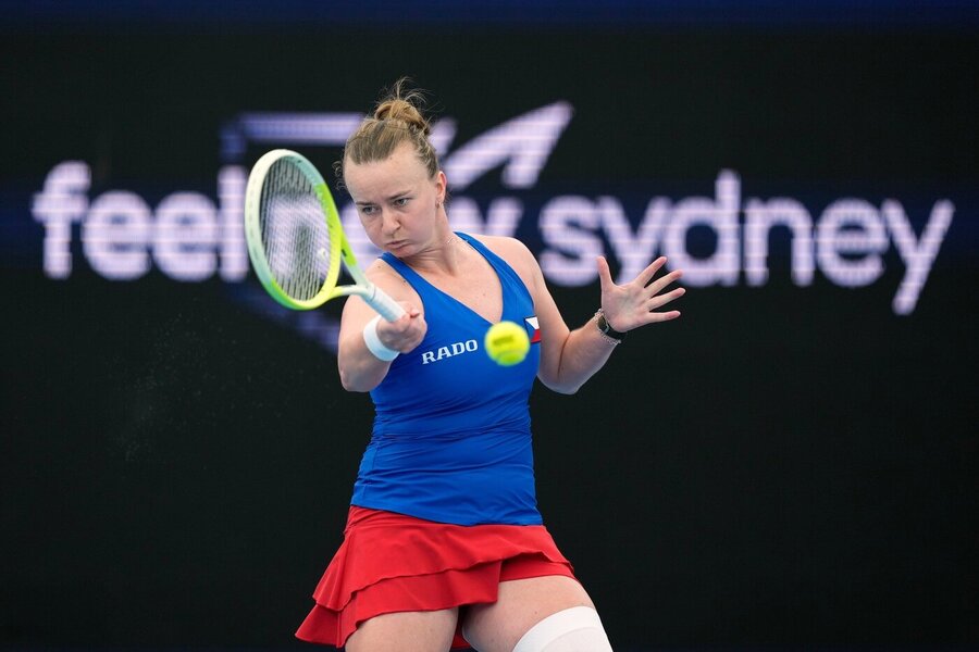 Tenis, WTA, Barbora Krejčíková během United Cupu 2026 v&nbsp;Sydney