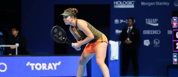 Linda Nosková na turnaji v Tokiu 2025