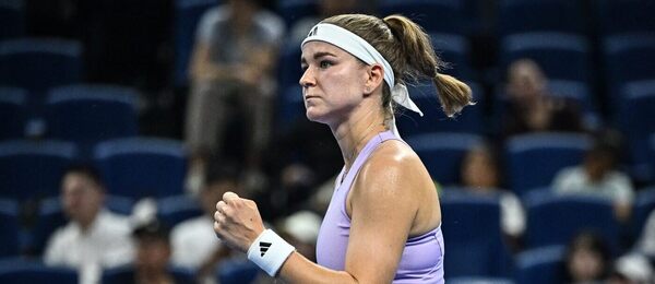 Karolína Muchová na turnaji v Pekingu 2025