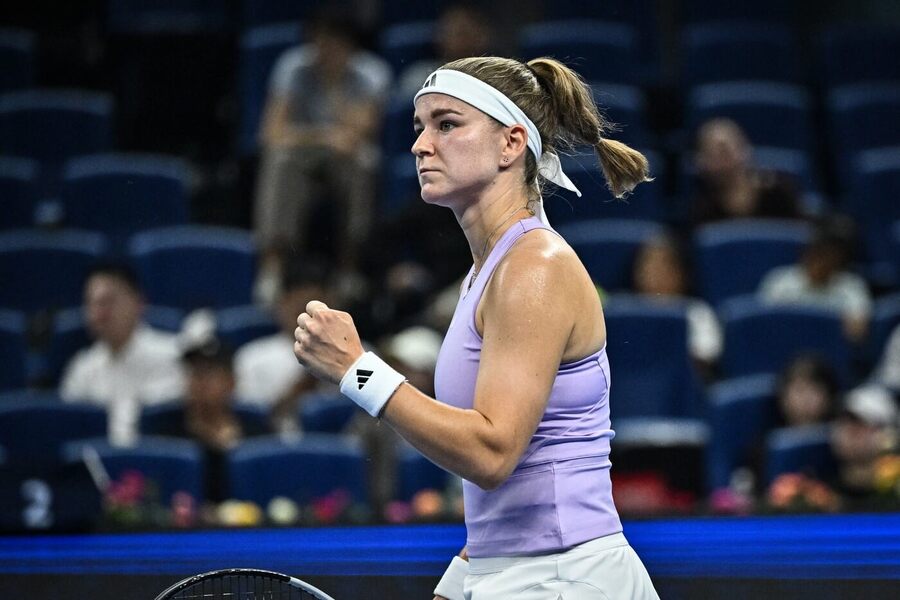 Karolína Muchová na turnaji v&nbsp;Pekingu 2025