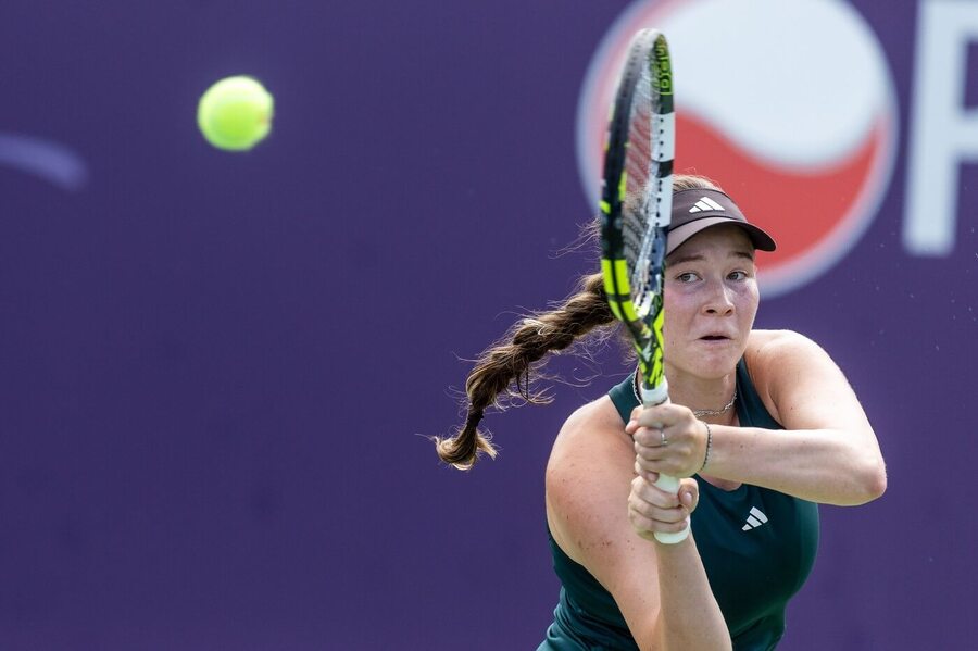 Tenis, Dominika Šalková na turnaji ve Varšavě