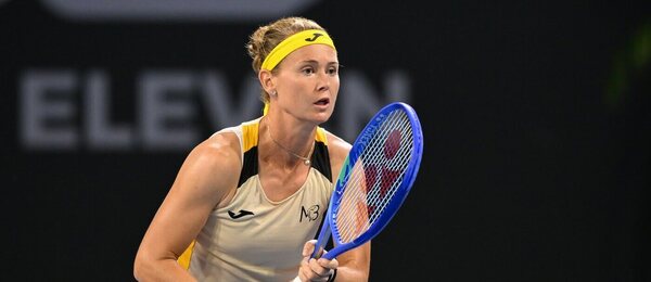Tenis, Marie Bouzková na turnaji v Brisbane, zápas proti Badose