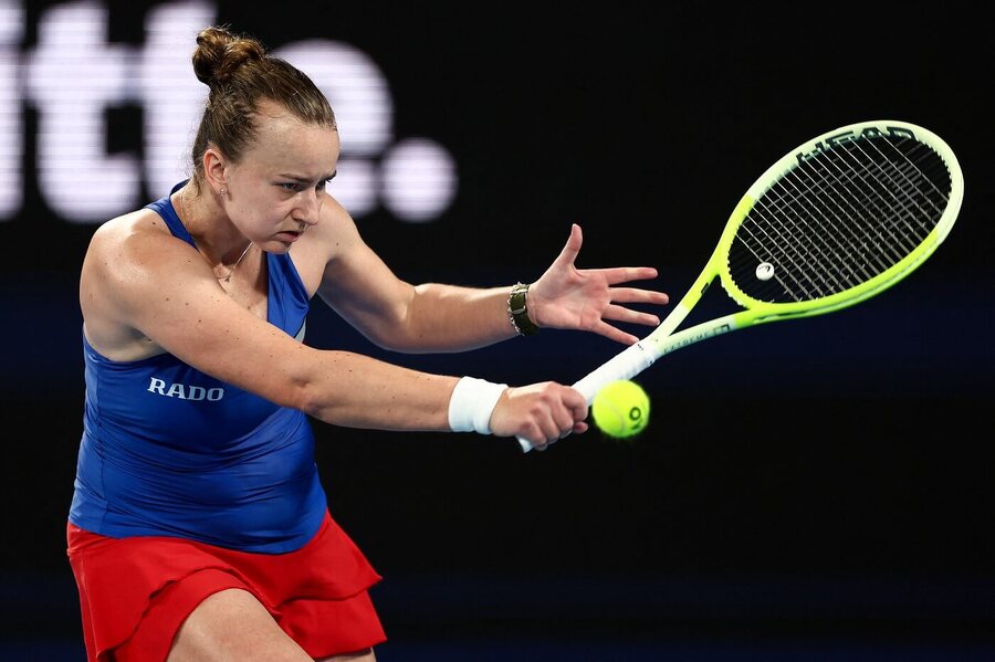 Barbora Krejčíková na United Cupu 2026