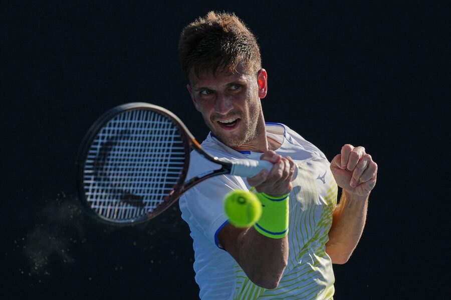 Vít Kopřiva v&nbsp;1. kole Australian Open 2026