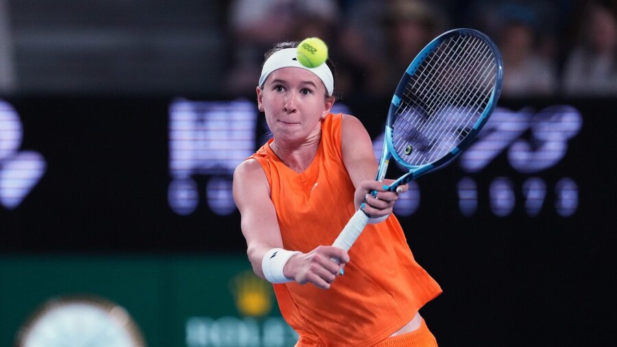 Nikola Bartůňková na Australian Open 2026