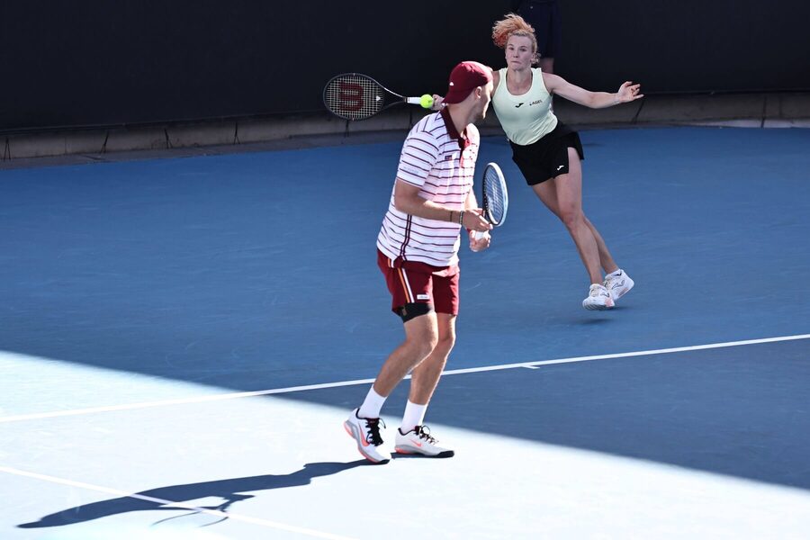 Kateřina Siniaková a&nbsp;Sem Verbeek na Australian Open 2026