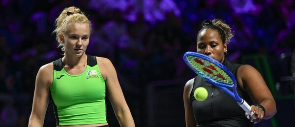 Kateřina Siniaková a Taylor Townsend