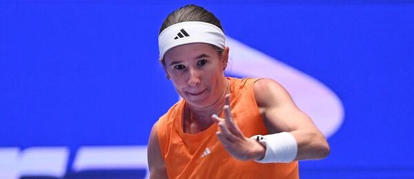 Nikola Bartůňková během turnaje WTA Ostrava Open 2026