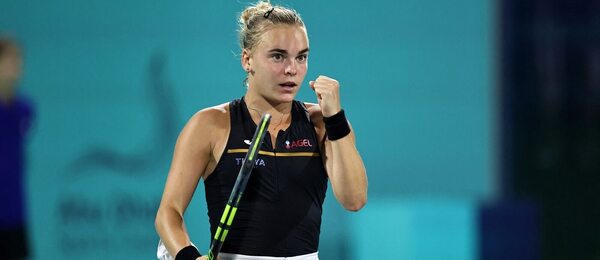 Sára Bejlek na turnaji v Abú Zabí 2025