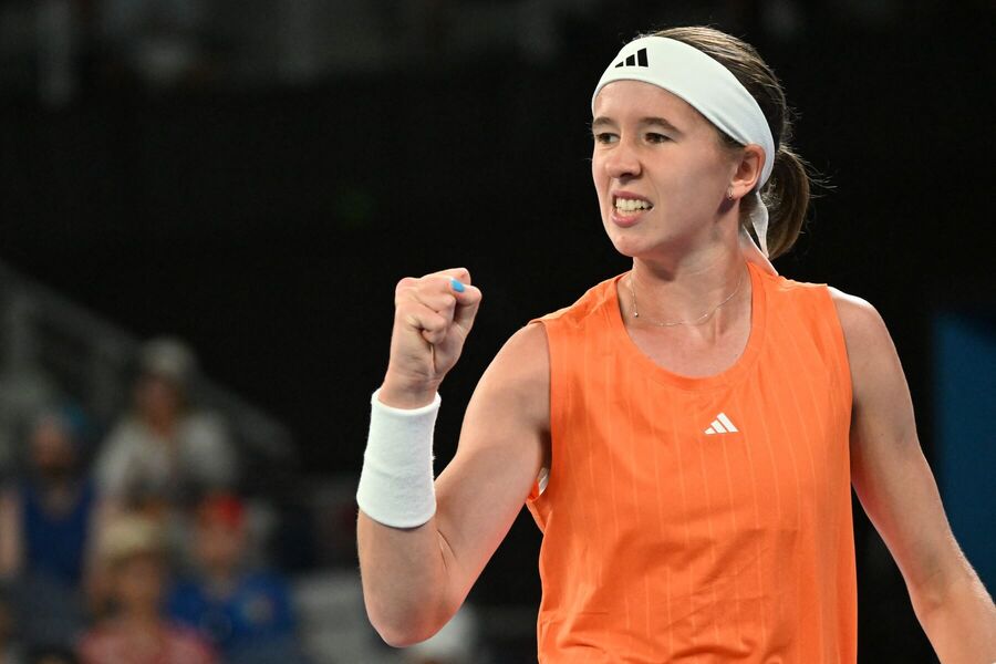 Nikola Bartůňková během Australian Open 2026