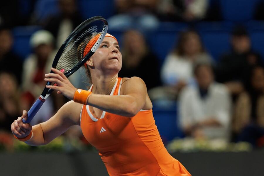 Karolína Muchová na turnaji v&nbsp;Dauhá 2026