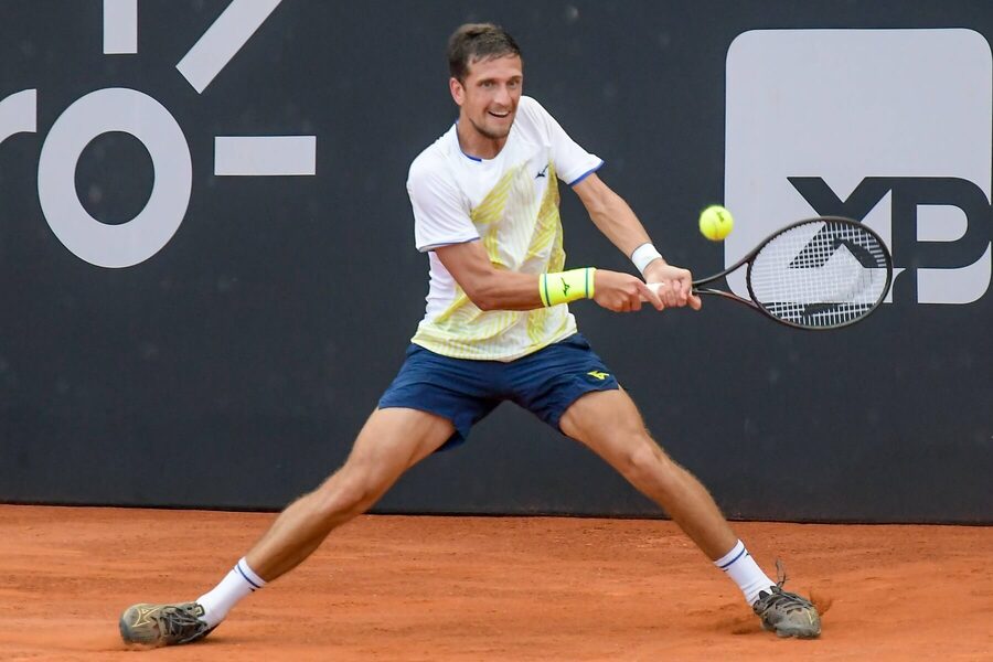 Vít Kopřiva během turnaje ATP 500 v&nbsp;brazilském Riu de Janeiru