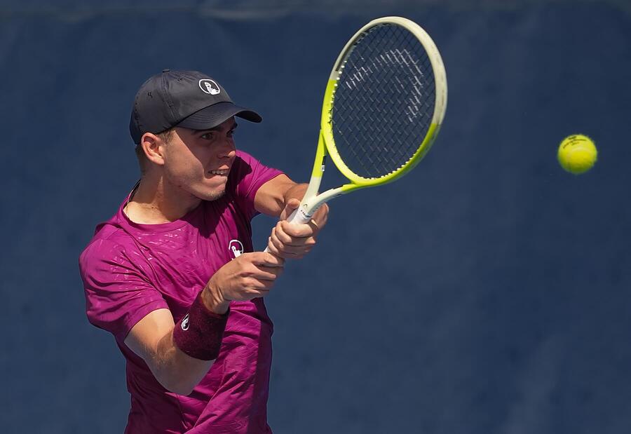 Dalibor Svrčina během turnaje ATP 250 v&nbsp;Delray Beach