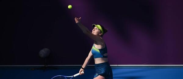 Linda Nosková na turnaji v Kataru 2026