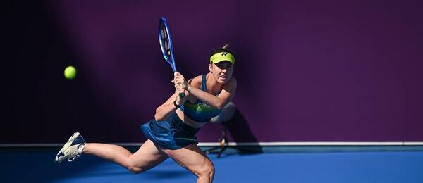 Linda Nosková na turnaji v Kataru 2026