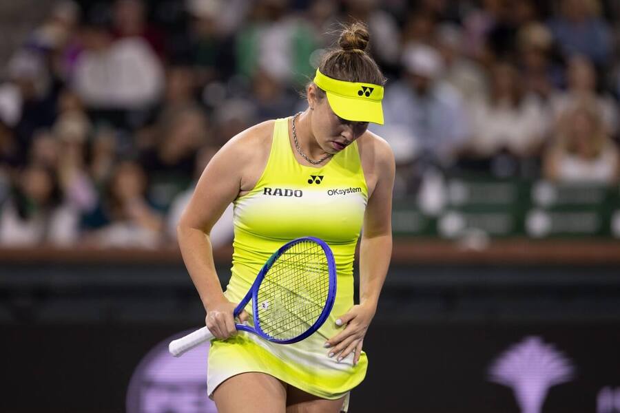 Linda Nosková na turnaji v&nbsp;Indian Wells 2026
