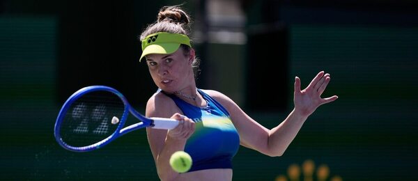 Linda Nosková ve čtvrtfinále WTA 1000 Indian Wells 2026