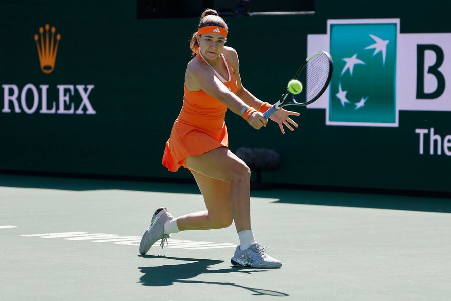 Karolína Muchová na turnaji v&nbsp;Indian Wells 2026