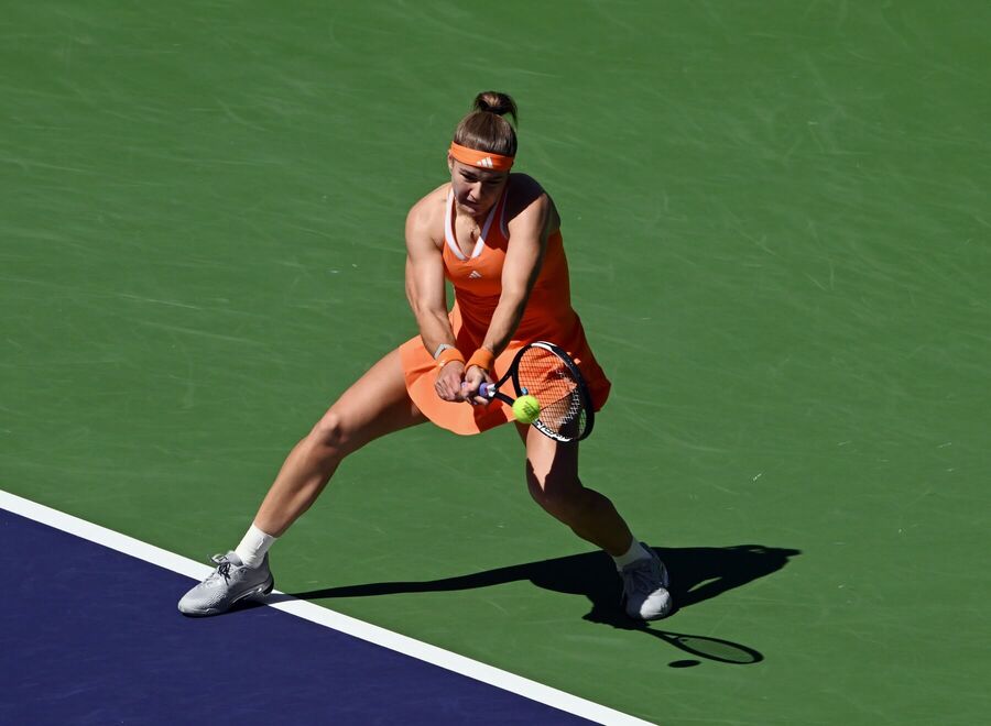 Karolína Muchová na turnaji v&nbsp;Indian Wells 2026