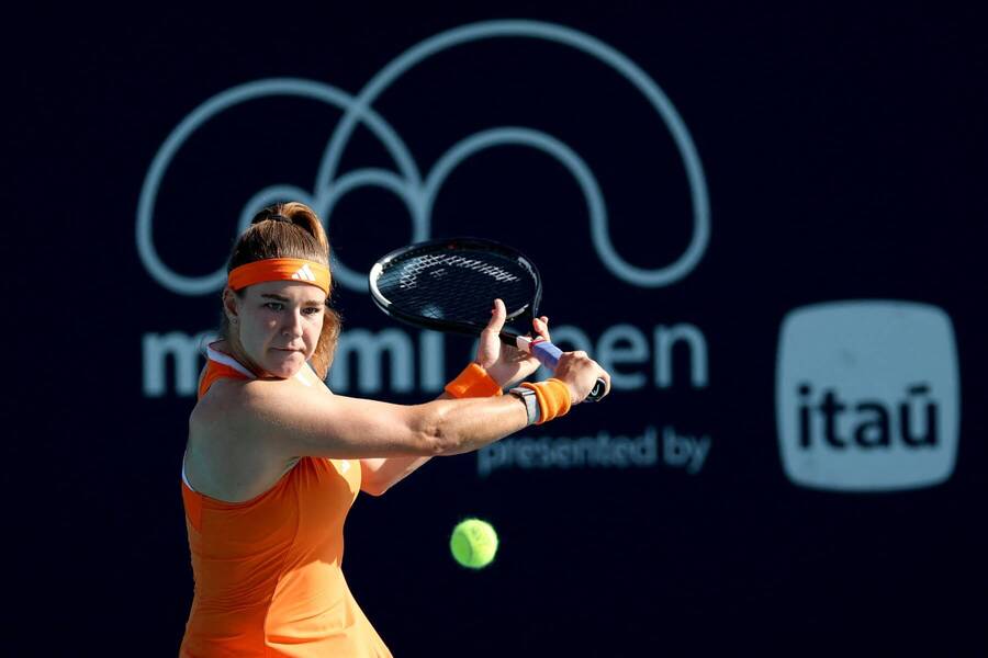 Karolína Muchová na turnaji v&nbsp;Miami 2026