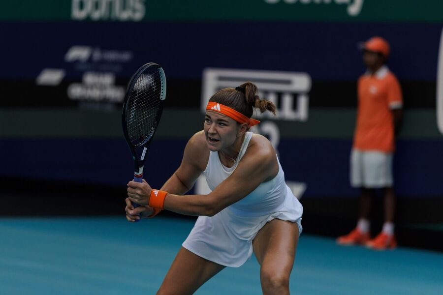 Karolína Muchová na turnaji v&nbsp;Miami 2026